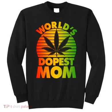 Funny World's Dopest Mom Sweatshirt