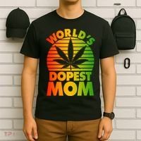 Funny World's Dopest Mom T-Shirt thumb 6
