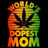 Funny World's Dopest Mom T-Shirt thumb 7
