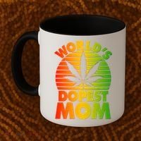 Funny World's Dopest Mom Coffee Mug thumb 2