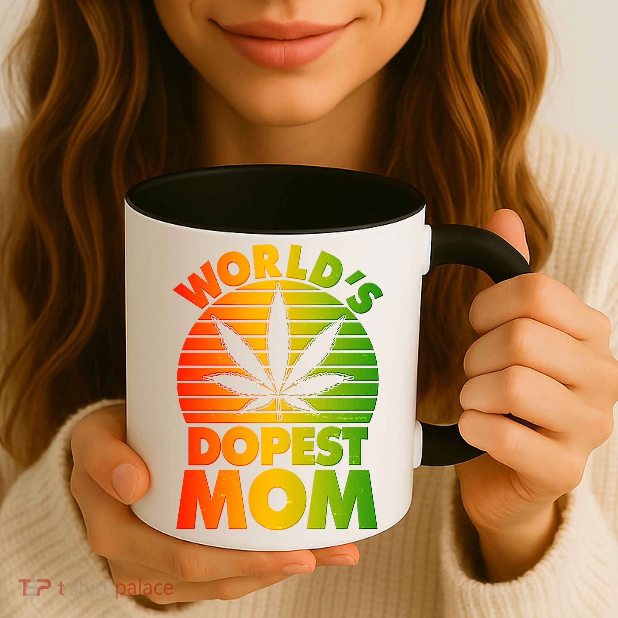 Funny World's Dopest Mom Coffee Mug