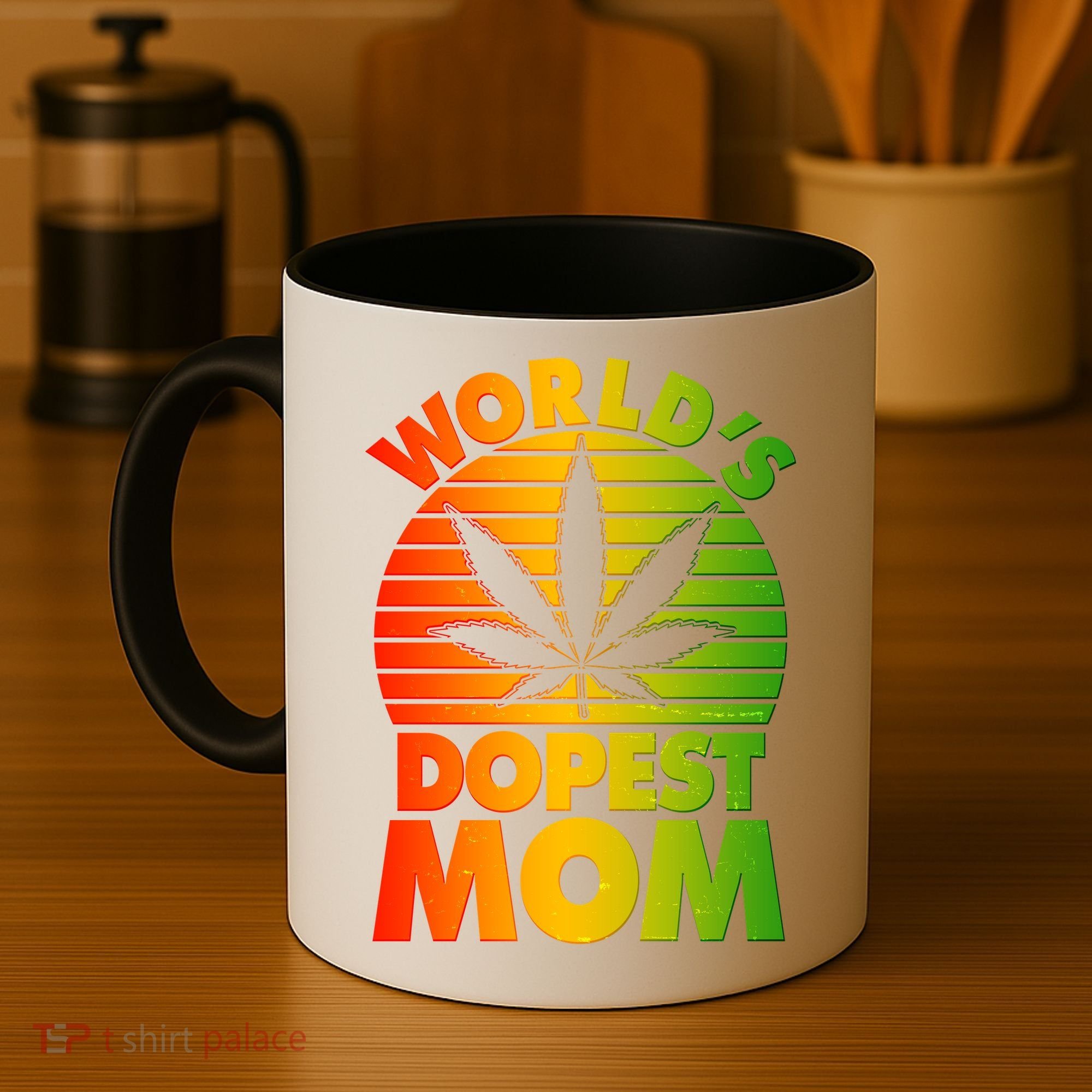 Funny World's Dopest Mom Coffee Mug