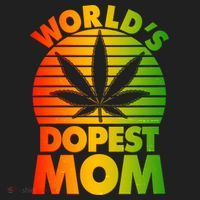 Funny World's Dopest Mom Beanie thumb 2