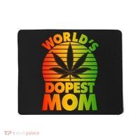 Funny World's Dopest Mom Mousepad thumb 0