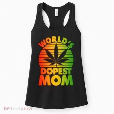 Funny World's Dopest Mom Women's Tank Top