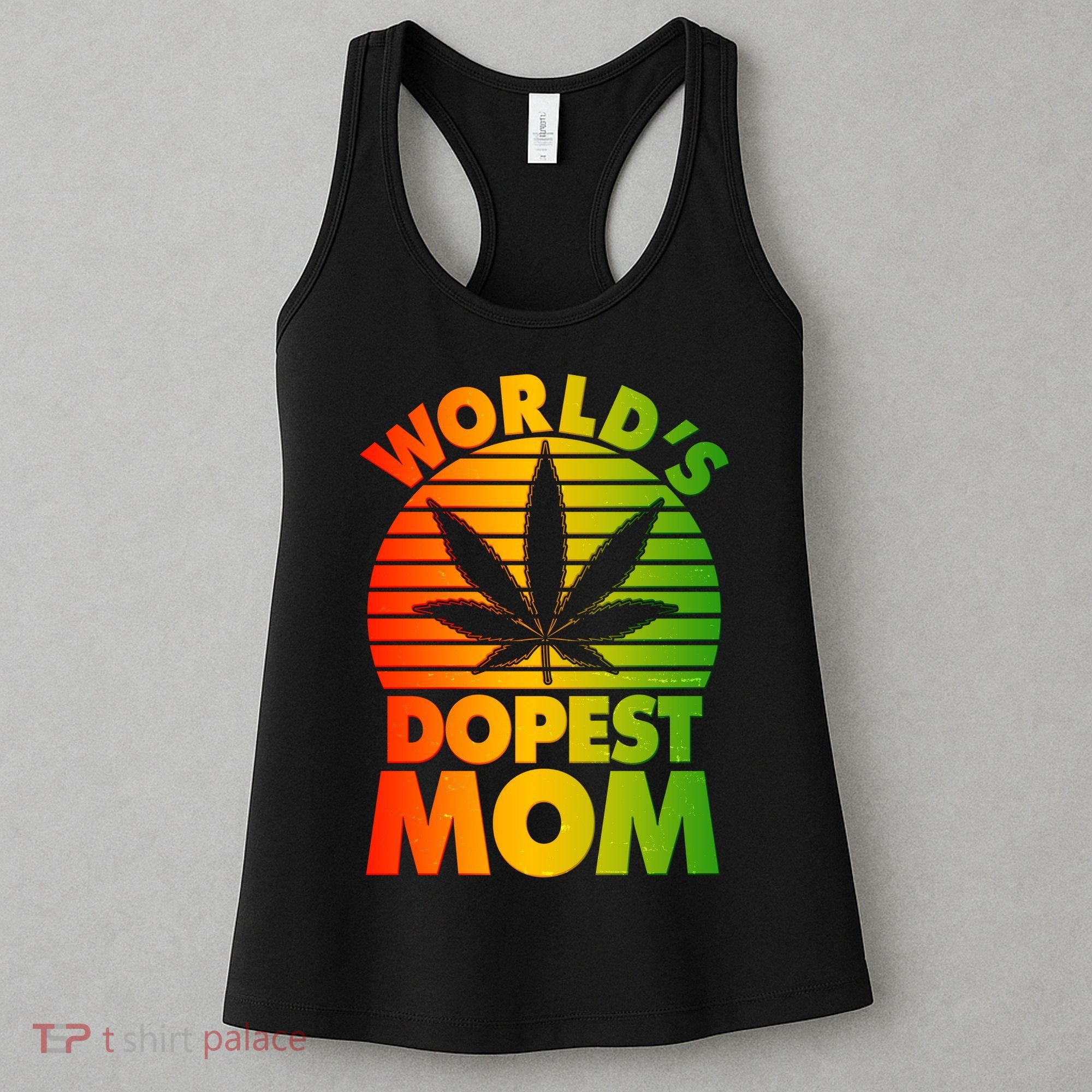 Funny World's Dopest Mom Women's Tank Top