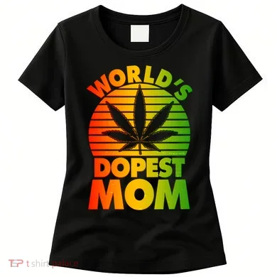 Funny World's Dopest Mom Women's T-Shirt