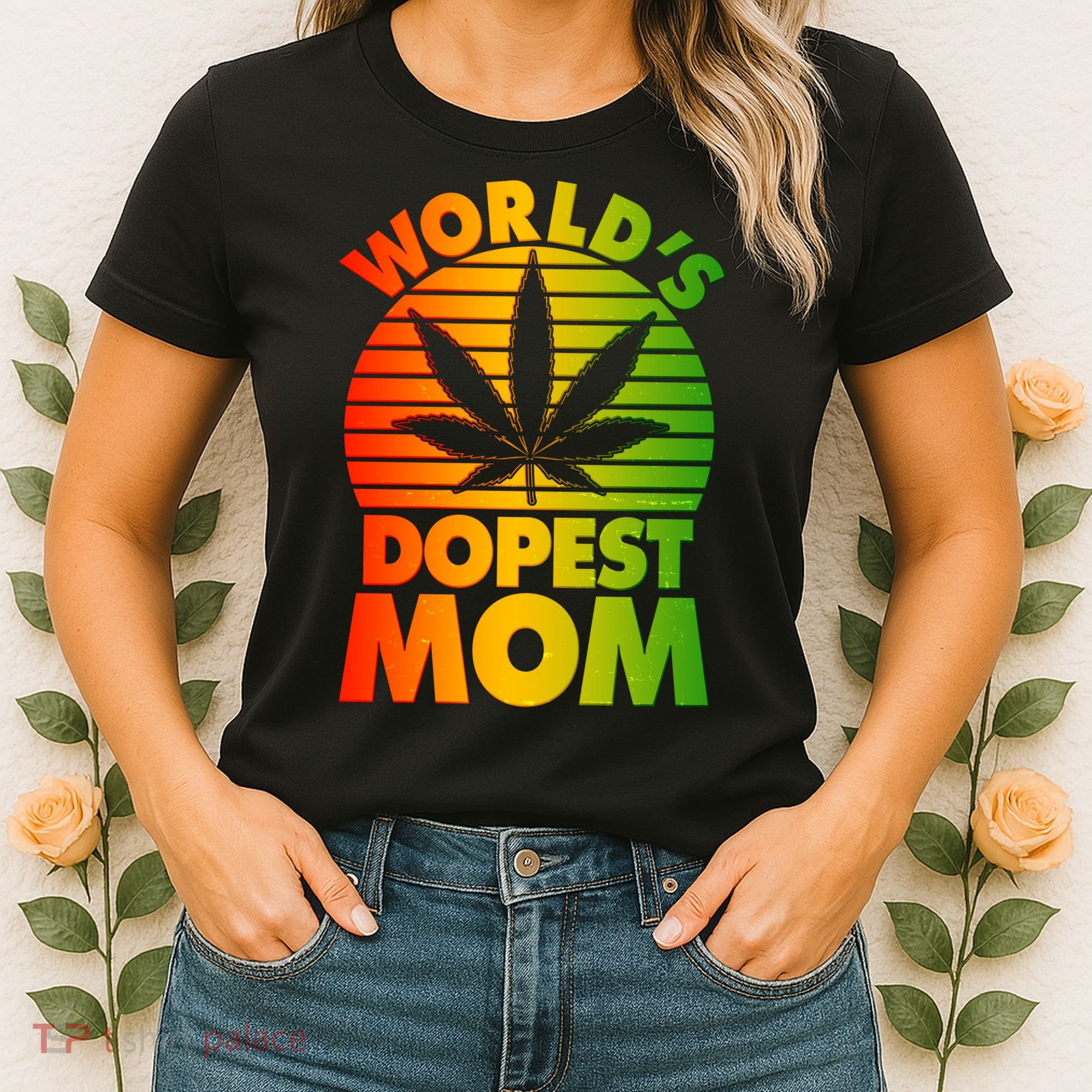 Funny World's Dopest Mom Women's T-Shirt
