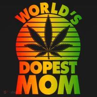 Funny World's Dopest Mom Kids Long Sleeve Shirt thumb 2