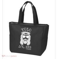 Funny Yolo J/K BRB Jesus Resurrection  Tote Bag thumb 3
