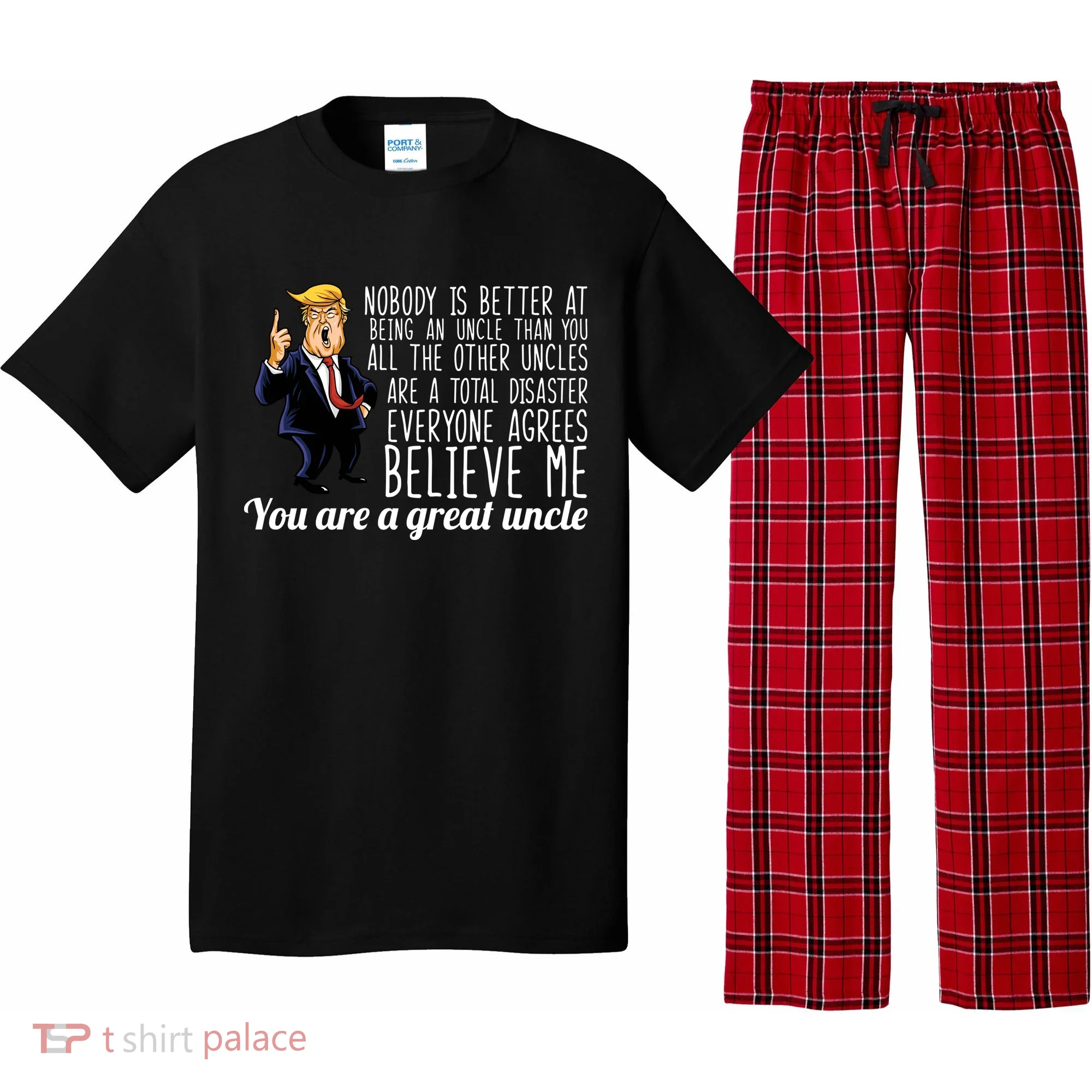 Funny Your A Great Uncle Donald Trump Pajama Set