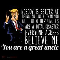 Funny Your A Great Uncle Donald Trump Pajama Set thumb 2