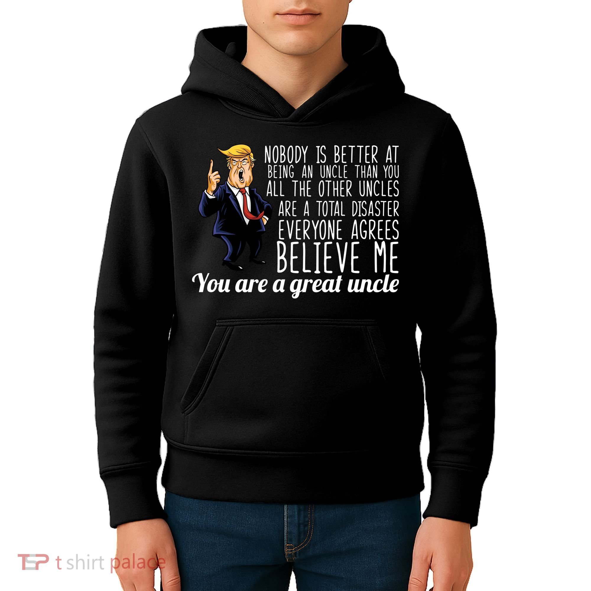 Funny Your A Great Uncle Donald Trump Kids Hoodie