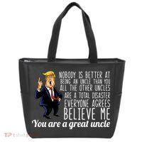 Funny Your A Great Uncle Donald Trump Tote Bag thumb 0