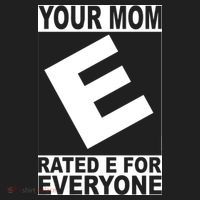 Funny Your Mom Rated E For Everyone Tumbler thumb 3