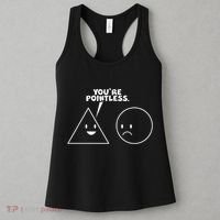 Funny You're Pointless Women's Tank Top thumb 3