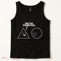 Funny You're Pointless Tank Top thumb 2