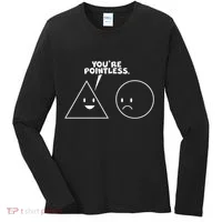 Funny You're Pointless Women's Long Sleeve Shirt thumb 0