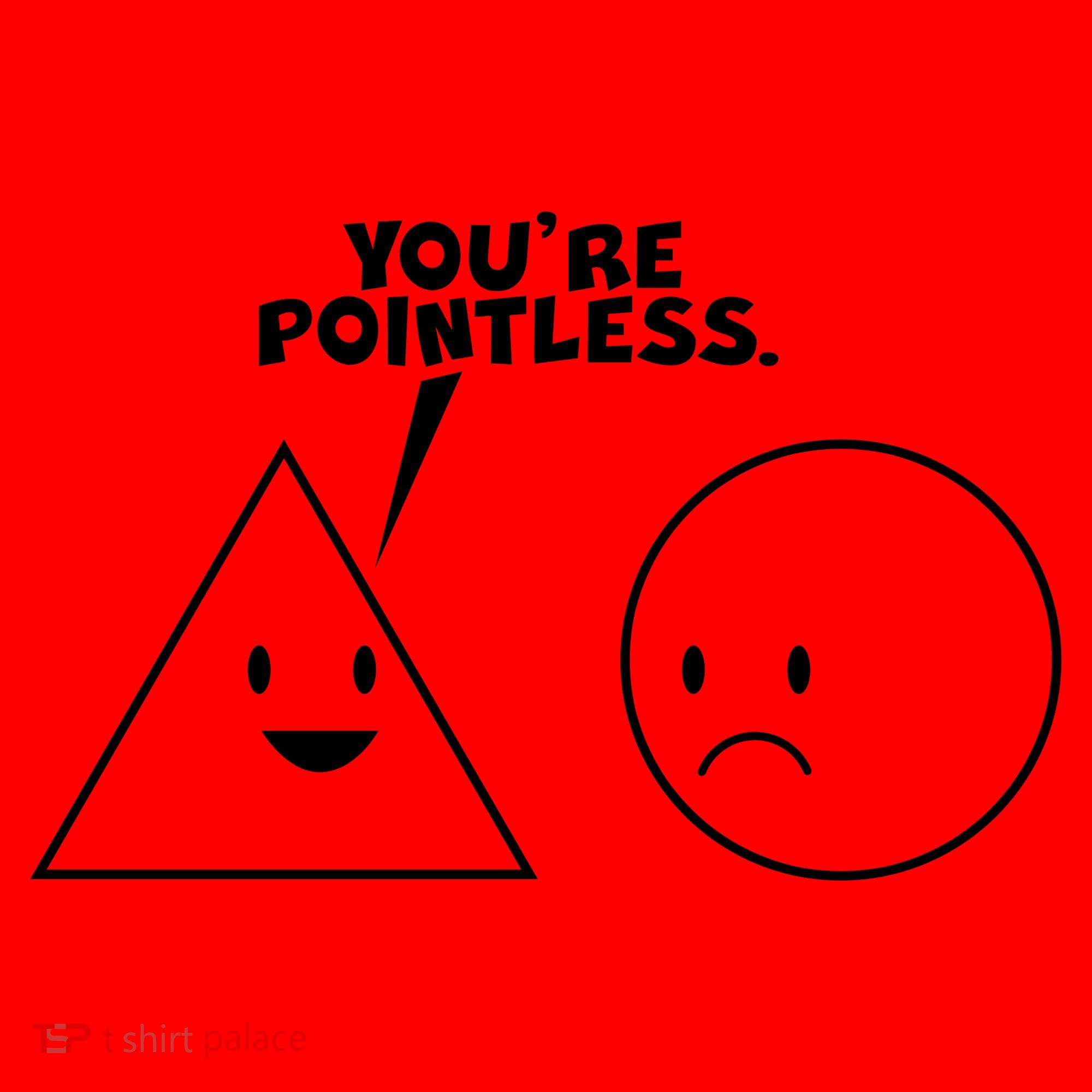 Funny You're Pointless Santa Hat