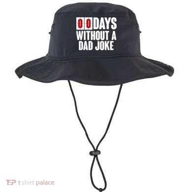 Funny Zero 0 Days Without A Dad Joke Bucket Hat