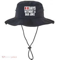 Funny Zero 0 Days Without A Dad Joke Bucket Hat thumb 0