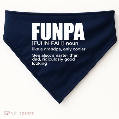 Funpa Definition  USA-Made Doggie Bandana