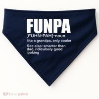 Funpa Definition  USA-Made Doggie Bandana thumb 0