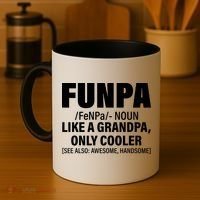 Funpa Like A Grandpa Only Cooler Coffee Mug thumb 4