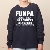 Funpa Like A Grandpa Only Cooler Women's Sweatshirt thumb 0