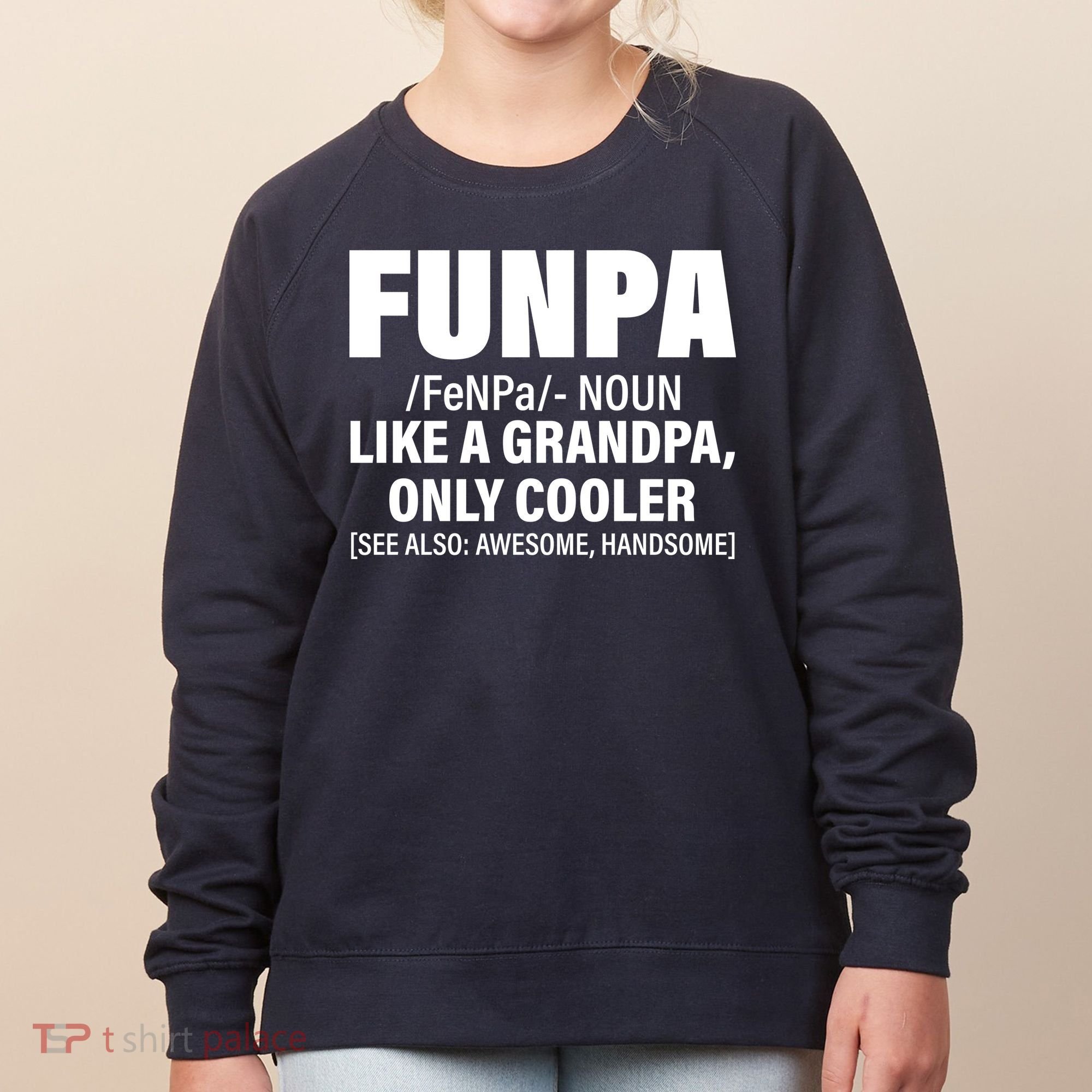 Funpa Like A Grandpa Only Cooler Women's Sweatshirt