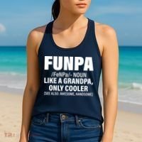 Funpa Like A Grandpa Only Cooler Women's Tank Top thumb 2