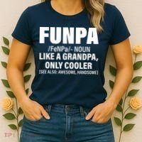 Funpa Like A Grandpa Only Cooler Women's T-Shirt thumb 2