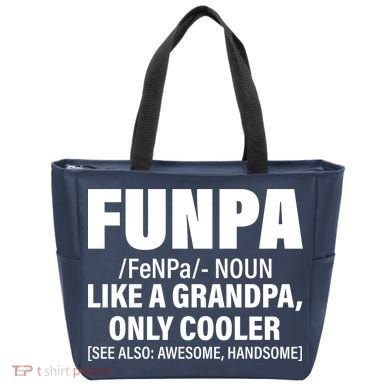 Funpa Like A Grandpa Only Cooler Tote Bag