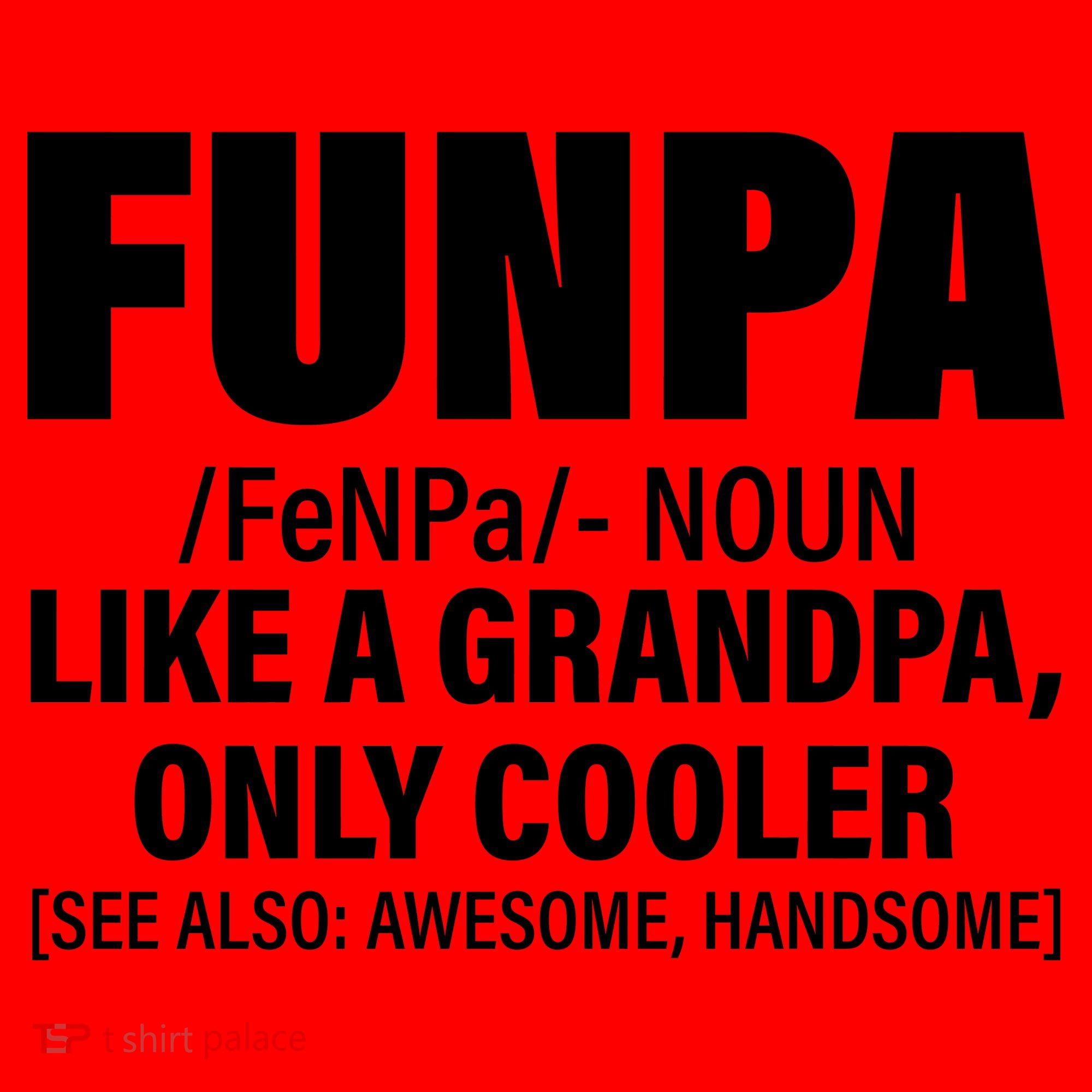 Funpa Like A Grandpa Only Cooler Santa Hat