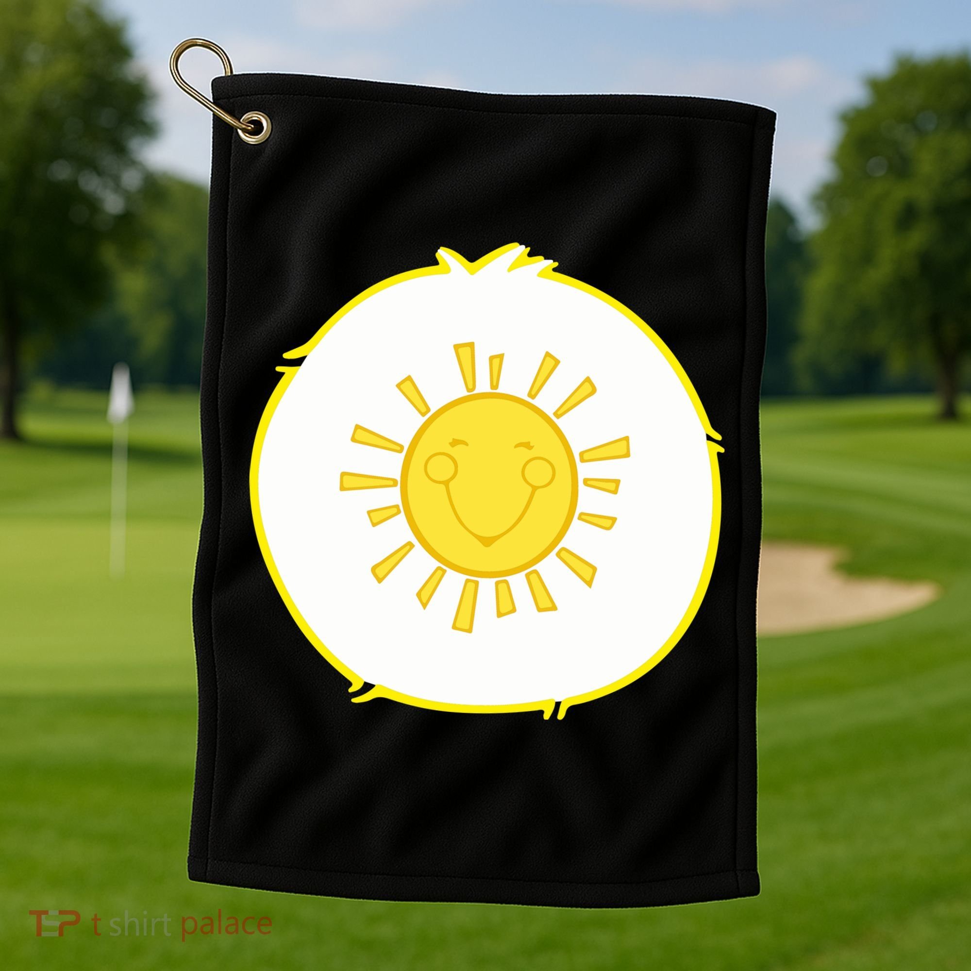 Funshine Bear Halloween Costume Golf Towel