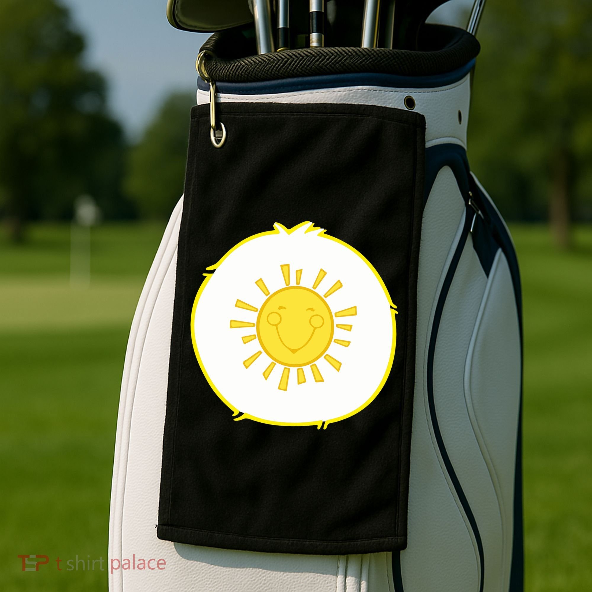 Funshine Bear Halloween Costume Golf Towel