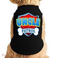 Funny Uncle Patrol Dog Mom Dad Doggie Tank thumb 0