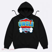 Funny Uncle Patrol Dog Mom Dad Hoodie thumb 0