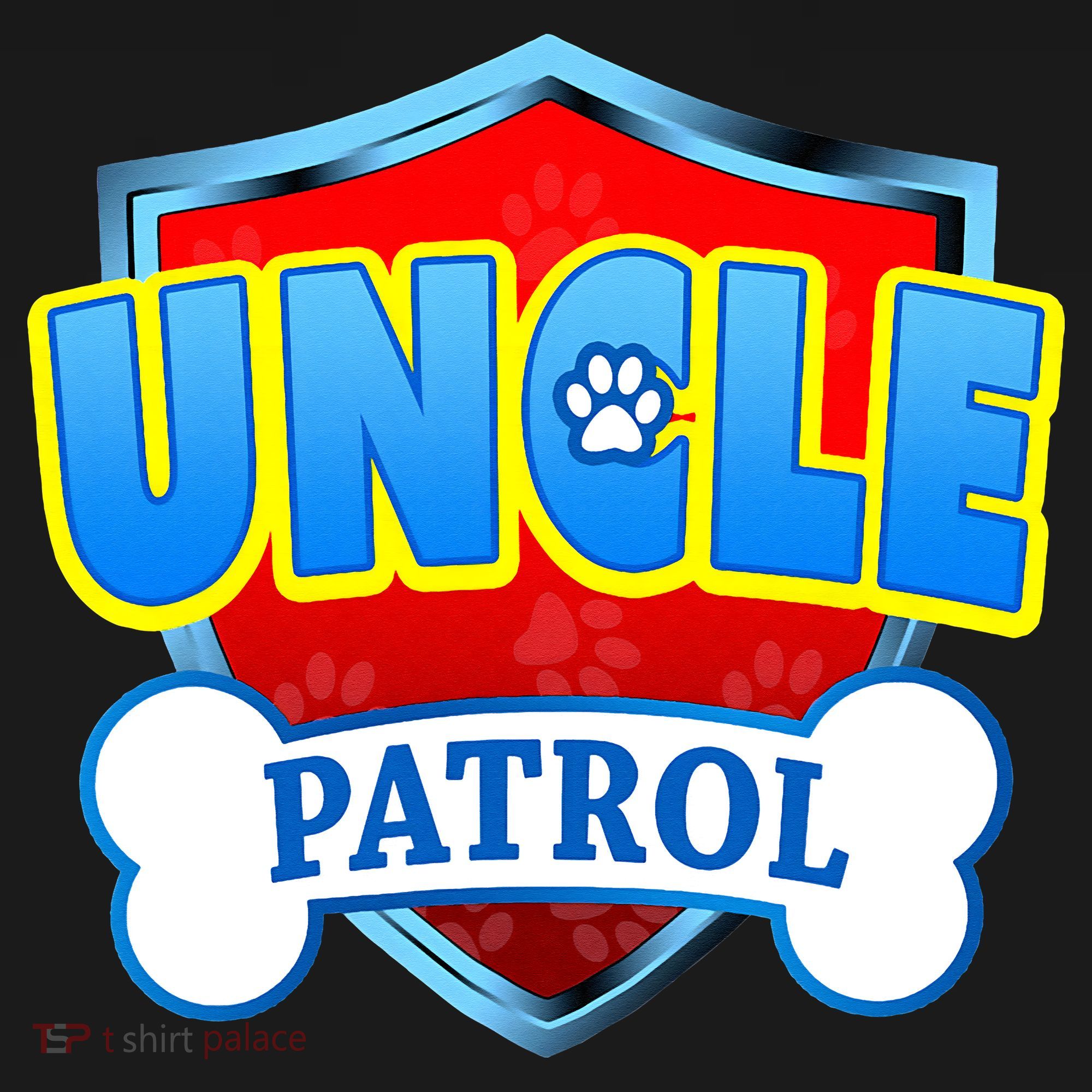 Funny Uncle Patrol Dog Mom Dad Coaster