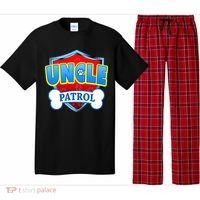 Funny Uncle Patrol Dog Mom Dad Pajama Set thumb 0