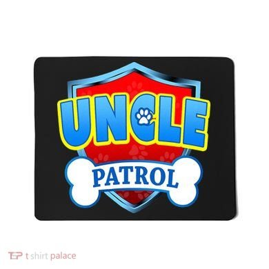 Funny Uncle Patrol Dog Mom Dad Mousepad