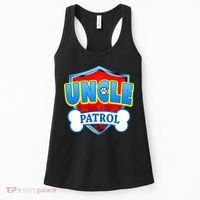 Funny Uncle Patrol Dog Mom Dad Women's Tank Top thumb 0
