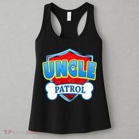Funny Uncle Patrol Dog Mom Dad Women's Tank Top thumb 3