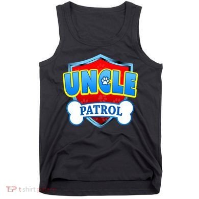 Funny Uncle Patrol Dog Mom Dad Tank Top