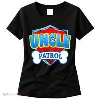 Funny Uncle Patrol Dog Mom Dad Women's T-Shirt thumb 0
