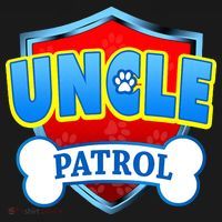Funny Uncle Patrol Dog Mom Dad Kids Sweatshirt thumb 2