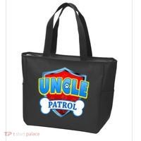 Funny Uncle Patrol Dog Mom Dad Tote Bag thumb 3