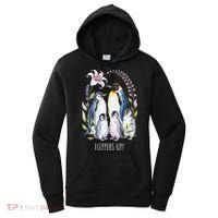 Flippers Up Penguins Resist Tariffs Women's Hoodie thumb 0