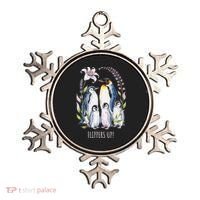 Flippers Up Penguins Resist Tariffs Ornament thumb 0