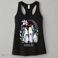 Flippers Up Penguins Resist Tariffs Women's Tank Top thumb 3
